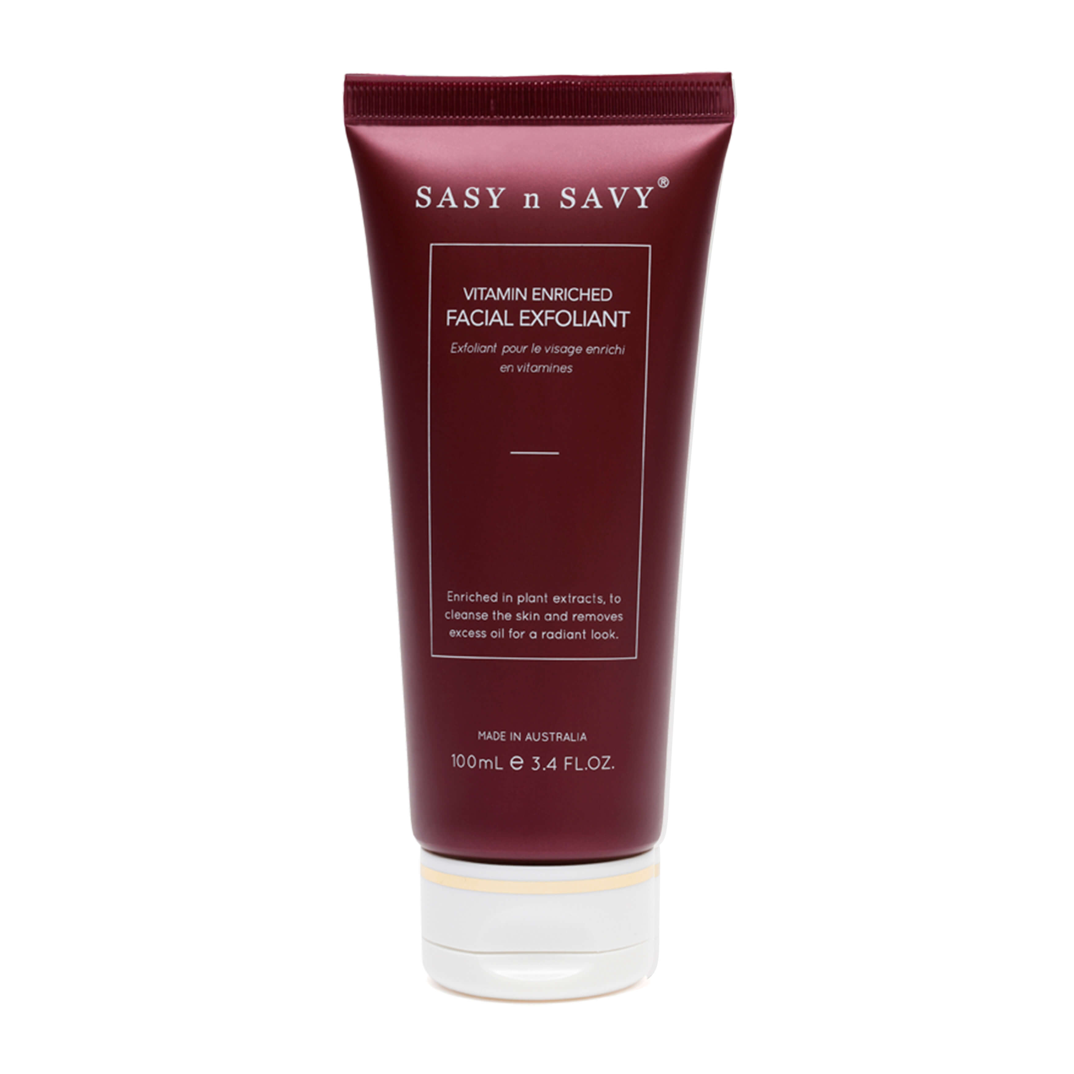 مقشر للوجه غني بالفيتامينات